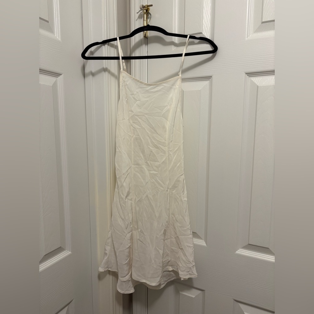 Stone Cold Fox Cream Slip Dress